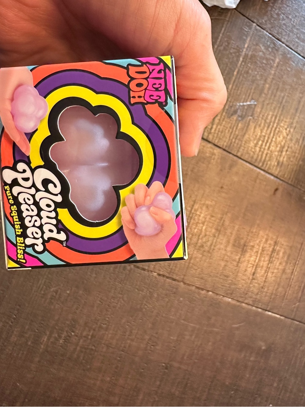 NEW Rare Schylling NeeDoh Cloud Pleaser Stress Toy HTF Collectible - Picture 2 of 7